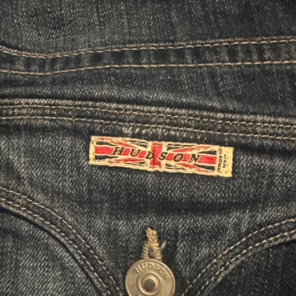 Hudson Jeans Dark Blue Straight Leg Women's Denim great condition - Picture 4 of 8